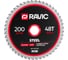 Диск пильный по стали Ravic 200х1,8/1,4х30 мм, Z=48, арт. 210.0200 1