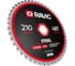 Диск пильный по стали Ravic 210х1,8/1,4х30 мм, Z=48, арт. 210.0210 2