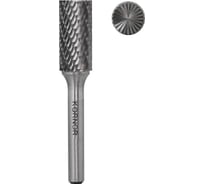 Бор-фреза KORNOR B0820BM06L цилиндрическая с торцом (2-ая насечка) L150 324082006