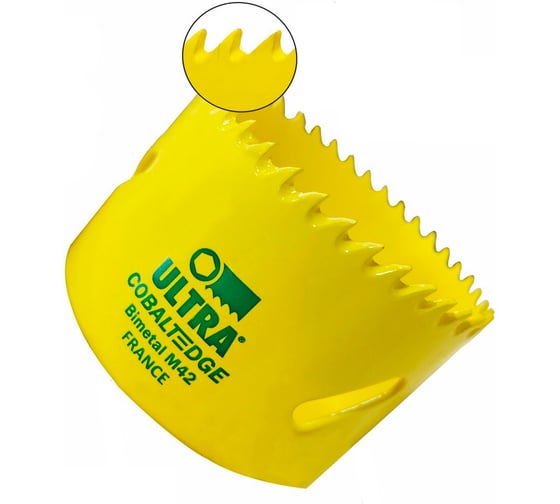 Коронка по металлу ULTRA 81.0x41мм Bi-Metall HSSE-Co8(M42) 5.5tpi SCY 81 1