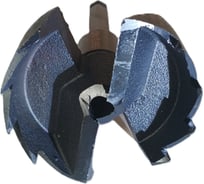 Сверло Форстнера KOPOS SSF2-54D54 мм по дереву, двухзаходное, длина 120 мм, 7/16 HEX SSF2-54D-120