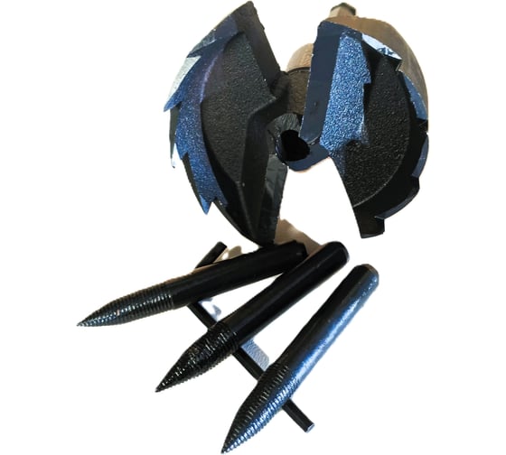 Сверло Форстнера KOPOS SSF2-34D 34 мм по дереву, двухзаходное, длина 120 мм, 7/16 HEX SSF2-34D-120