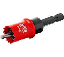 Коронка биметаллическая RODMIX HSS M42, 6/10 TPI, переменный шаг 27х20 мм 33061002720