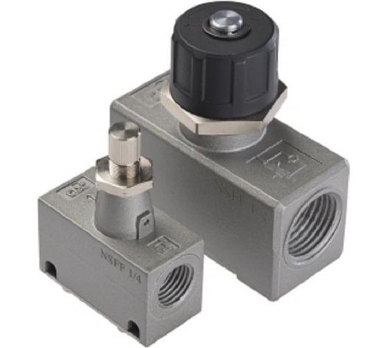 Дроссель с обратным клапаном CDC Pneumatics 1/8-1/8 NSFF01 NSFF 01 1
