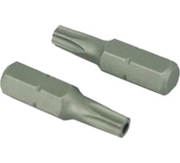 Бита торкс с отверстием TORX-HOLE 20x25 мм, 4 шт ЦКИ Глобал 12779