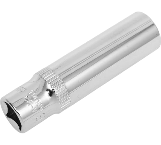 Головка торцевая глубокая 1/4" DR (9 мм) Ombra 114109