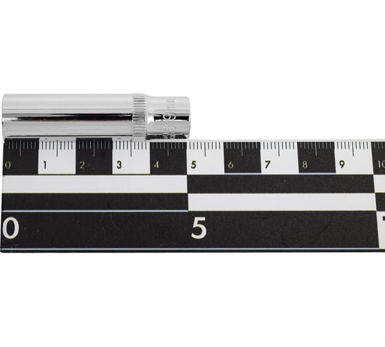 Головка торцевая глубокая 1/4" DR (9 мм) Ombra 114109