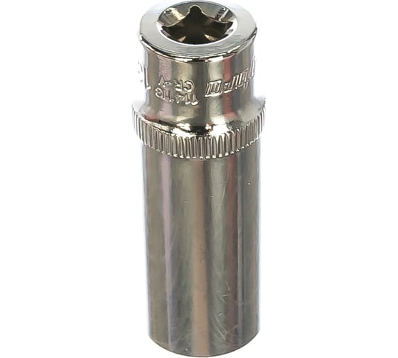 Головка торцевая глубокая 1/4" DR (13 мм) Ombra 114113