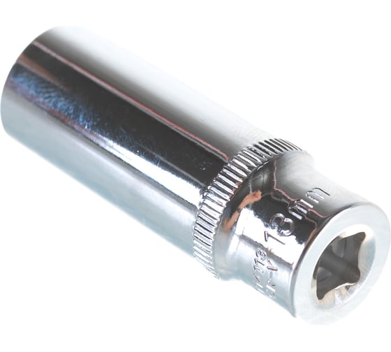 Головка торцевая глубокая 1/4" DR (13 мм) Ombra 114113