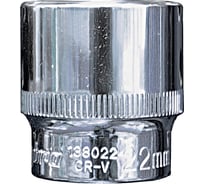 Головка торцевая 3/8" DR (22 мм) Ombra 138022