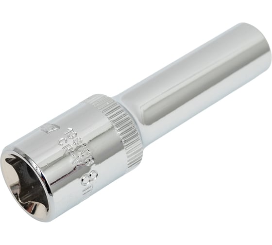 Головка торцевая глубокая 3/8" DR (8 мм) Ombra 138108