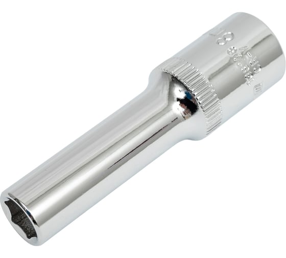Головка торцевая глубокая 3/8" DR (8 мм) Ombra 138108