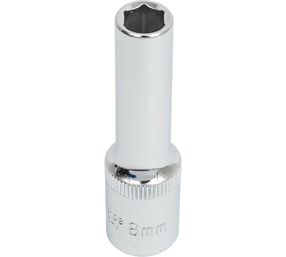 Головка торцевая глубокая 3/8" DR (8 мм) Ombra 138108