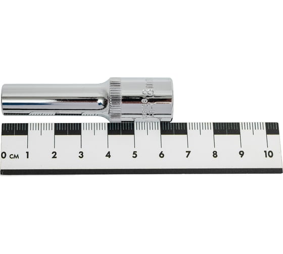 Головка торцевая глубокая 3/8" DR (8 мм) Ombra 138108