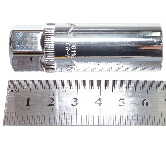 Головка торцевая свечная 3/8" DR (16 мм) для гайковертов Ombra 138116A
