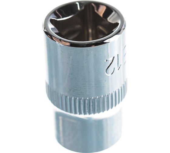 Головка торцевая Е-профиль 3/8" DR (Е12) для гайковертов Ombra 138612
