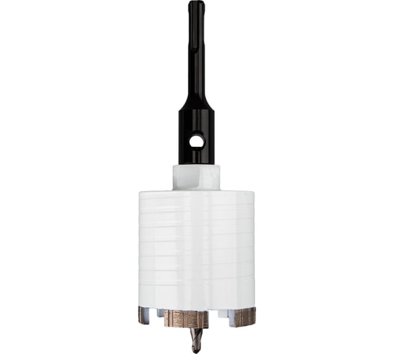 Алмазная коронка по бетону с пылеудалением KRANZ 68мм М16 турбо-сегмент SDS-plus KR-90-0173 1