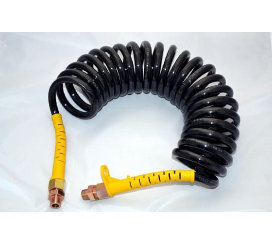 Трубка GaPex 9x12 PA12 SPR M16 DN70 -6,25MT пластиковая спиральная полиамид 12- YELLOW 9x12 PA12 SPR M16 DN70 -6,25MT - YELLOW 1