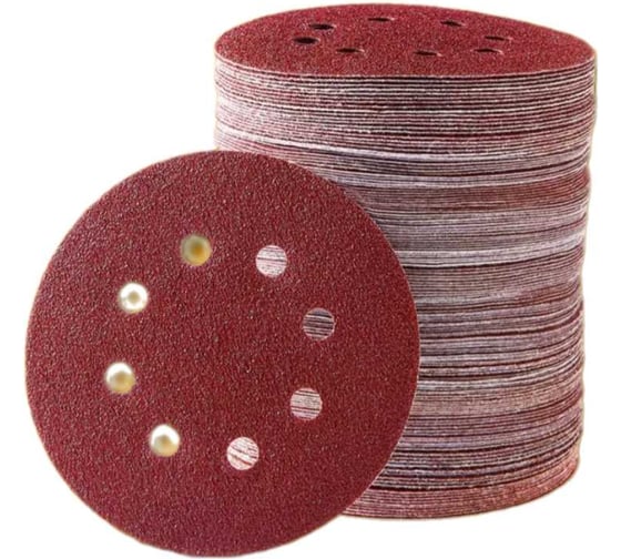 Шлифовальные круги BestRoom 125 мм, на липучке, 150шт. Набор Круг шлиф(125мм,150шт) 1