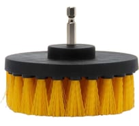 Щетка для уборки на дрель BestRoom желтая Щетка цвет желтый