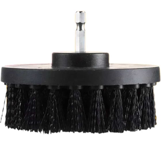 Щетка для уборки на дрель BestRoom черная Щетка цвет черный 1