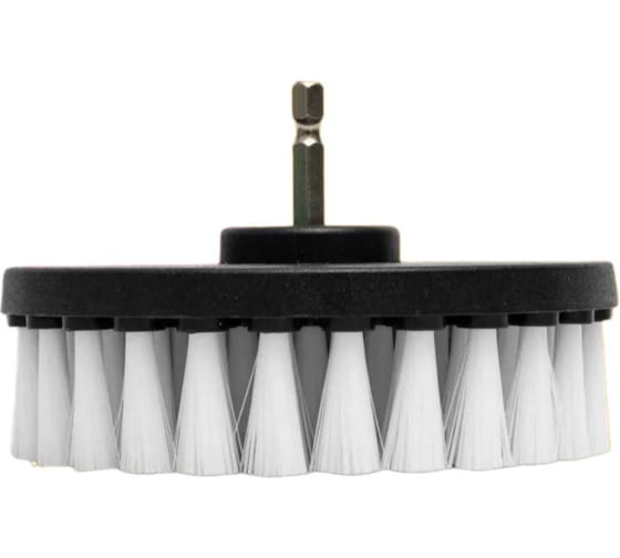Щетка для уборки на дрель BestRoom белая Щетка цвет белый 1