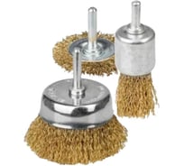 Щетки по металлу BestRoom для дрели и шуруповерта, корщетки Корщетка-3шт