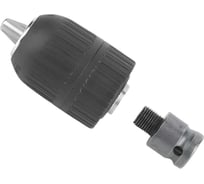 Быстрозажимной патрон для дрели и гайковерта + Адаптер для гайковерта под патрон с квадрата 1/2 на резьбу BestRoom Патрон 2-10мм+адаптер3/8(набор)