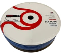 Трубка пневматическая SHPI PU (полиуретан) 8x5 мм (бухта 100 м), синяя US8050100BU
