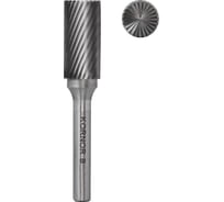 Бор-фреза KORNOR B0820M06 цилиндрическая с торцом (1 насечка) 321082006