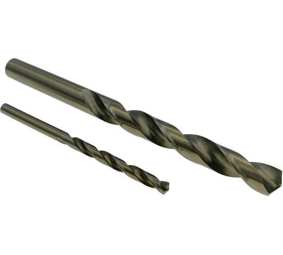 Сверло с цилиндрическим хвостовиком TORNERI 12.7 мм Р6М5К5 шлифованное А1 042292 1