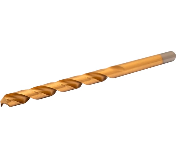 Сверло удлиненное RODMIX ц/х HSS+TiN 9.5х175 мм DIN340 М2 (5 шт) 10709515175 1