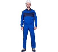 Костюм ГК Спецобъединение СПЕЦИАЛИСТ-1 летний, василек-т/синий (Куртка+брюки) (152-156, 194-200) Кос 562/152/194