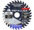 Диск для мини-пил тонкий твердосплавный METALLICA Ultra 85x15/10 мм, 32 зуба, Т=1.6 мм, по ламинату 193929 1