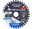 Диск для мини-пил тонкий твердосплавный METALLICA Ultra 85x15/10 мм, 36 зубов, Т=1.8 мм, по алюминию, пластику 193936 1