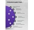 Диск абразивный VOLCA AMETHYST керамика, 150 мм, 15 отверстий, P 240, 50 шт. 74150150240 3