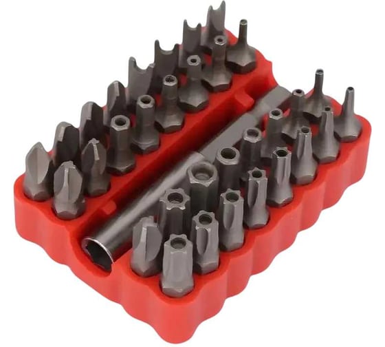 Набор бит 33 предмета с магнитным адаптером BestRoom Набор бит 33 предмета NEW 1