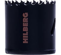 Коронка биметаллическая по металлу Hilberg 44мм, крупный зуб, Bi-Metal Cobalt 8% (М42), CML044
