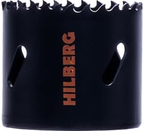 Коронка биметаллическая по металлу Hilberg 51мм, крупный зуб, Bi-Metal Cobalt 8% (М42), CML051