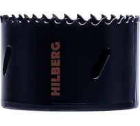 Коронка биметаллическая по металлу Hilberg 68мм, крупный зуб, Bi-Metal Cobalt 8% (М42), CML068