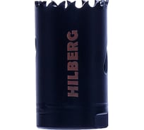 Коронка биметаллическая по металлу Hilberg 29мм, крупный зуб, Bi-Metal Cobalt 8% (М42), CML029