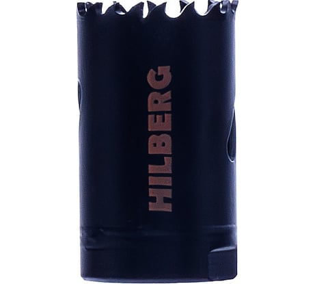 Коронка биметаллическая по металлу Hilberg 29мм, крупный зуб, Bi-Metal Cobalt 8% (М42), CML029