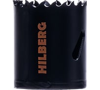 Коронка биметаллическая по металлу Hilberg 38мм, крупный зуб, Bi-Metal Cobalt 8% (М42), CML038