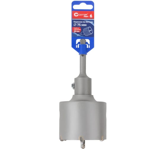 Коронка по бетону Cutop Profi SDS Plus 75 мм 43-879 1