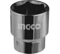 Головка торцевая шестигранная INGCO INDUSTRIAL 19 мм, 3/4DR HHAST34191