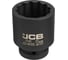 Головка ударная глубокая 12-гранная JCB 52 мм, 1DR JCB-48810052(63076) 1