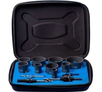 Набор биметаллических коронок RODMIX HSS M42, 10 TPI (19/24/29/35/40/49/51/61) 29100038501