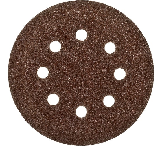 Круги шлифовальный на липучке Вихрь 125мм, P240, 8 отв. (5 шт) 73/1/5/16 1