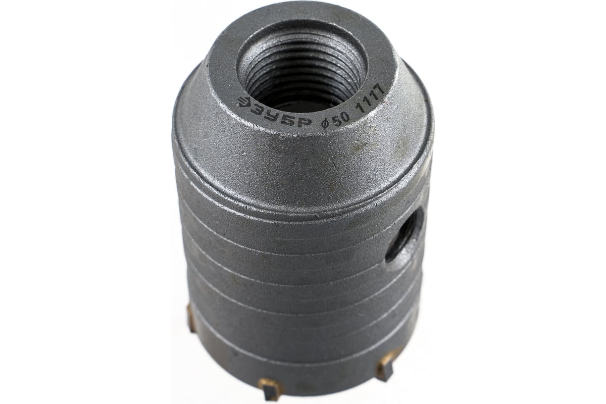 Коронка буровая без державки 50 мм по бетону Зубр 29180-50 - выгодная ...