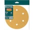 Шлифовальный круг KRAFTOOL Giraffe GOLD-6 225 мм, Р240, на липучке, 6 отв. 35652-240 1